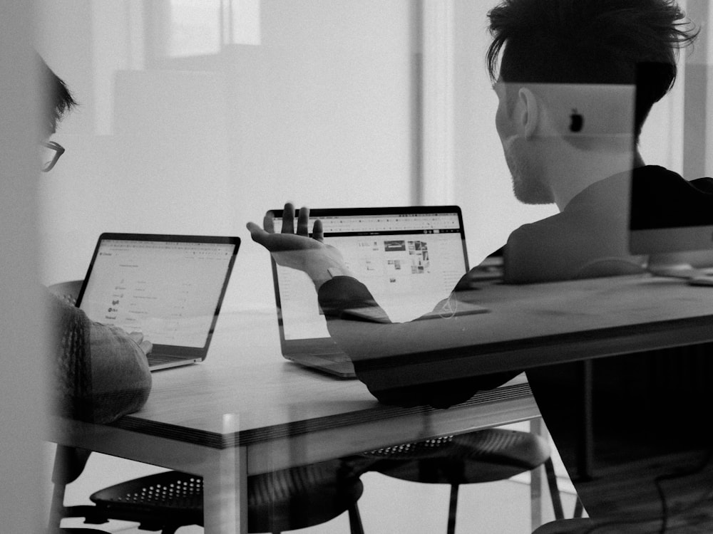 Professional team collaborating in a modern workspace